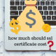 How much should an SSL certificate cost?